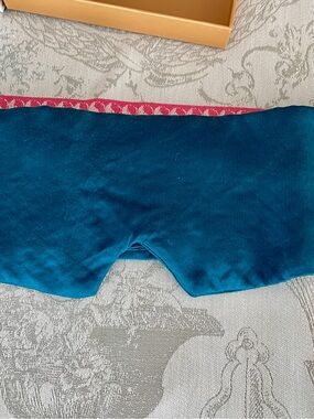 Teal Silk Eye Mask